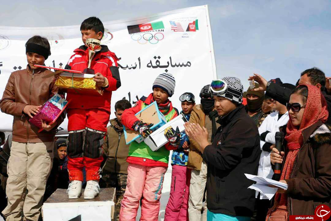 گزارش تصویری از مسابقات اسکی جوانان بامیان