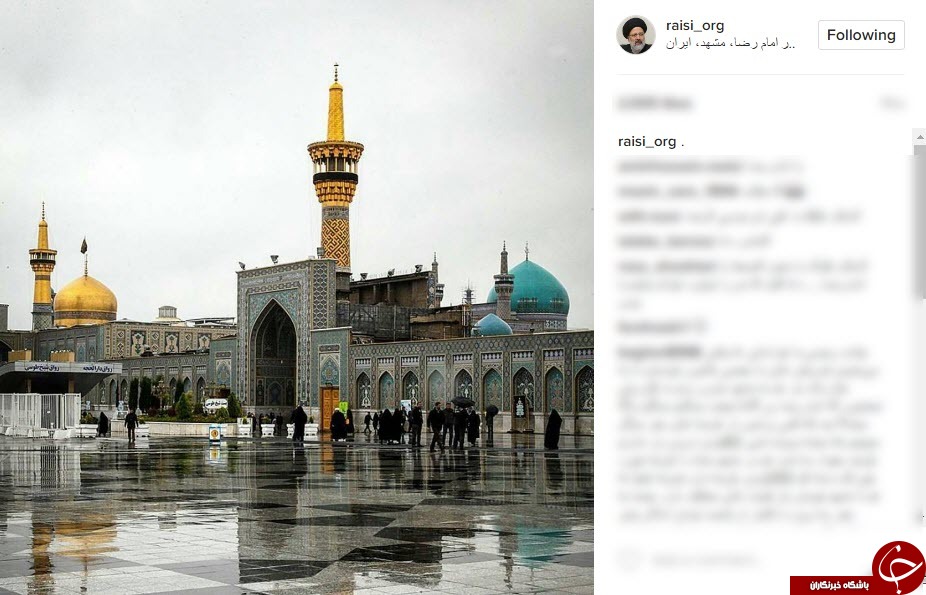 تصاویری ناب از حرم رضوی