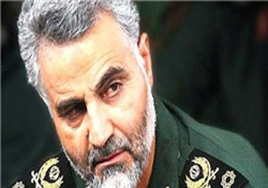 پیام تسلیت سرلشکر سلیمانی برای درگذشت مادر سردار نقدی