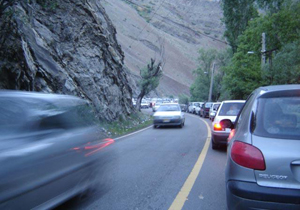 وضعیت ترافیكی بزرگراه استهبان به نی ریز