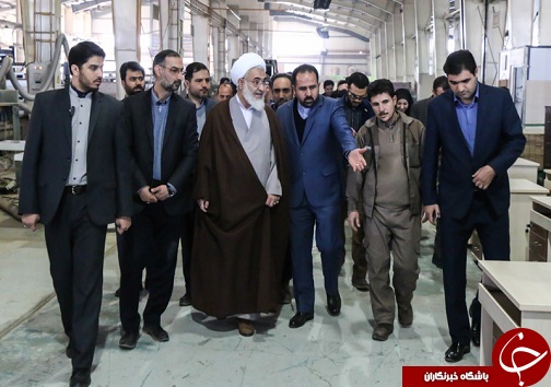 بازدید امام جمعه قزوین از چند واحد تولیدی