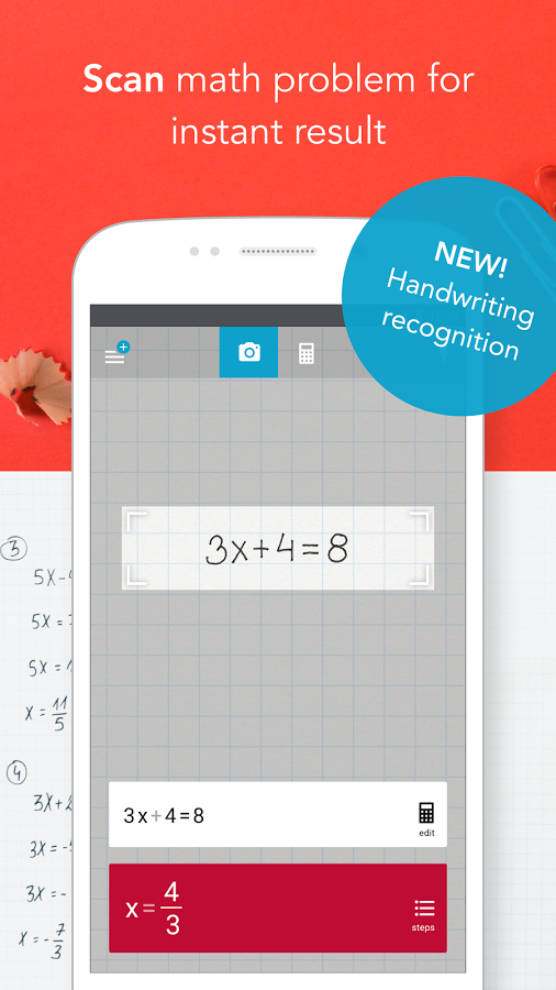 Photomath Camera Calculator