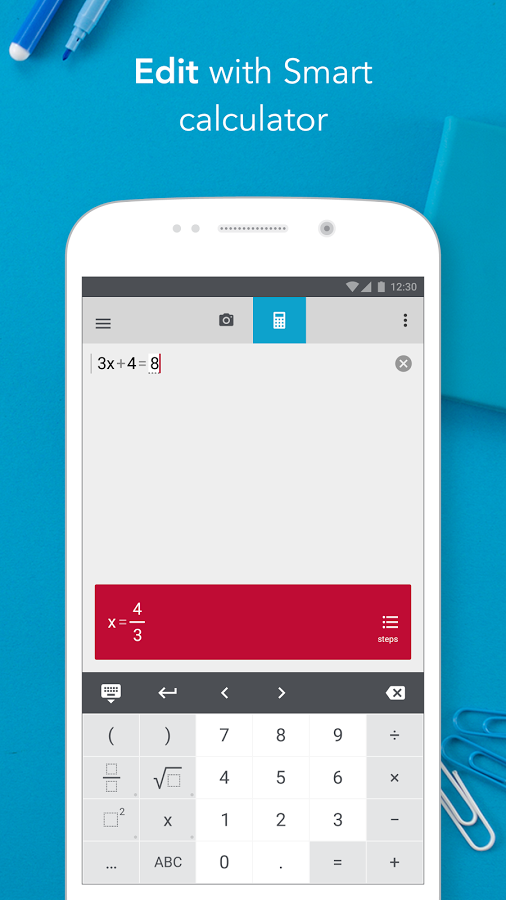 Photomath Camera Calculator