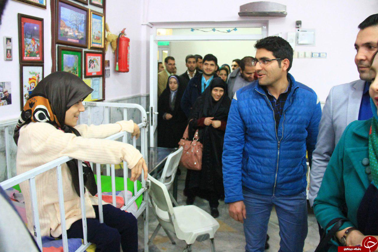 بازدید زوج‌های مشهدی از موسسه توانبخشی فتح المبین
