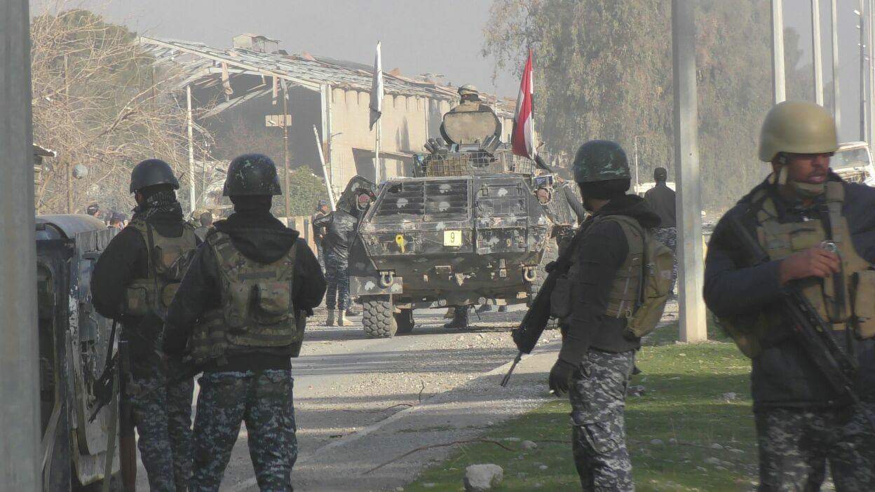 پاکسازی بزرگترین اصلی برق موصل در 