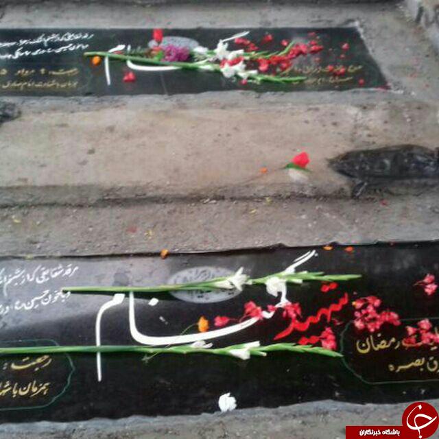 شهدای گمنامی که یادمان ندارند +تصاویر