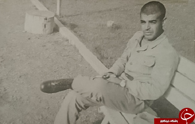 چهره حمید لولایی در دوران سربازی +عکس