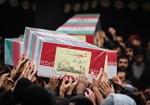 تشییع و تدفین 2 شهید گمنام در استان اردبیل