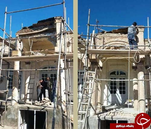 مرمت سه بنای تاریخی تخریب شده درتربت حیدریه