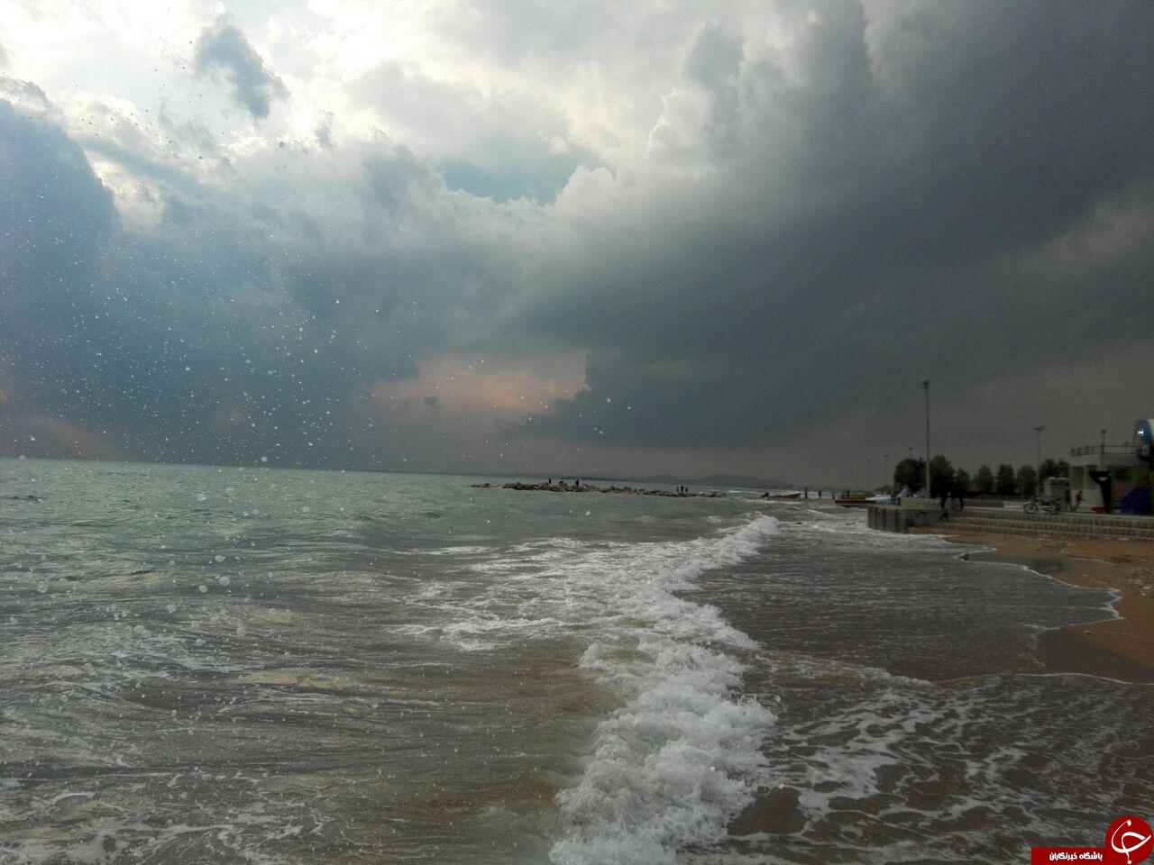 سواحل زیبای بندر کنگان + تصاویر