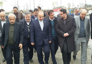 حضور وزیر ورزش و جوانان در مازندران