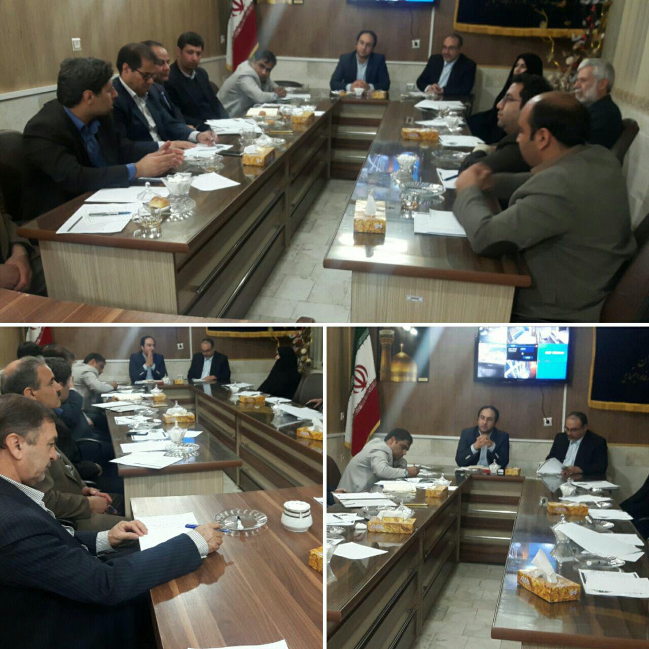 برگزاری جلسه شرکت تعاونی توسعه و عمران کاشمر