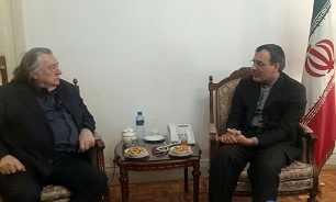 ملاقات رئیس انجمن نخبگان روسیه با جابری انصاری