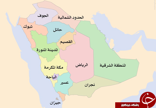 پایگاه اصلی ارتش سعودی در محروم&zwnj;ترین&zwnj; استان عربستان +عکس و نقشه