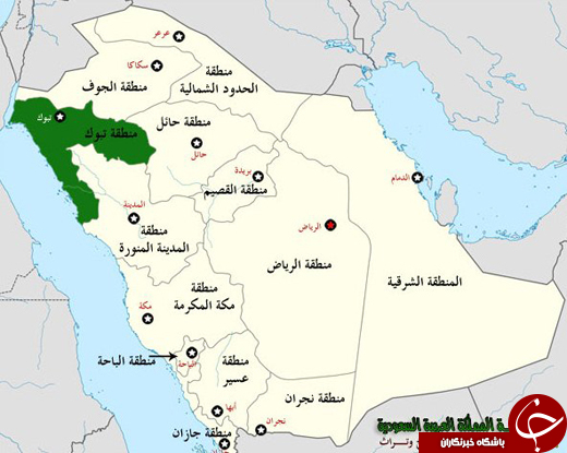 پایگاه اصلی ارتش سعودی در محروم&zwnj;ترین&zwnj; استان عربستان +عکس و نقشه