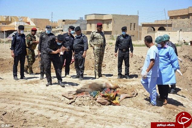 کشف گورستان جمعی کودکان و زنان کشته شده به دست داعش + تصاویر