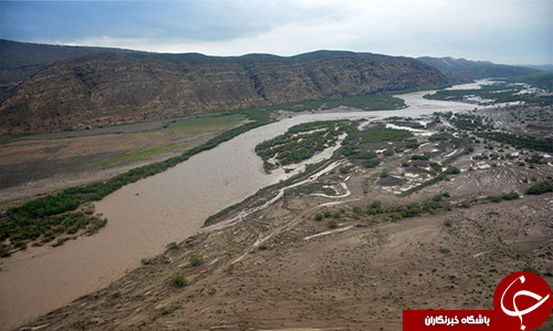 نجات 500 روستایی سرخس در محاصره سیل+ تصاویر