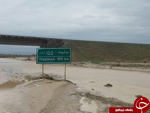 وضعیت اسف بار جاده سرخس ، گنبدلی به پالایشگاه گاز شهید هاشمی نژاد،