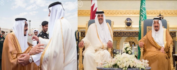 استقبال سرد سلمان از اوباما/پادشاه سرزمین شن ها، متحدان عرب را به دوست قدیمی خود ترجیح داد