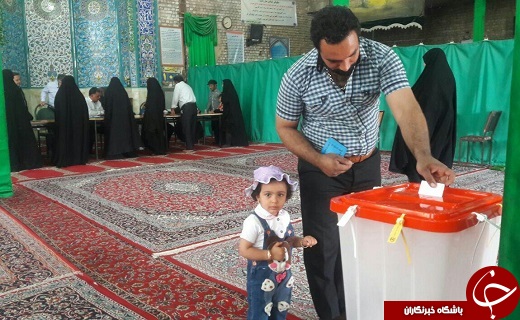 حضور پرشور مردم در اولین ساعات رای گیری +تصاویر