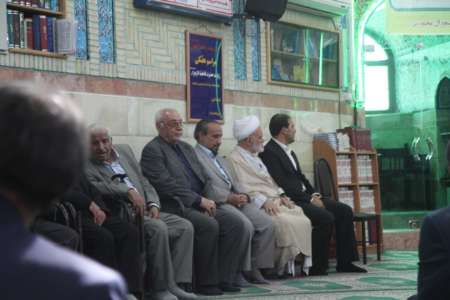 مراسم چهلمین روز درگذشت مادر همسر ریس جمهور در سمنان برگزار شد