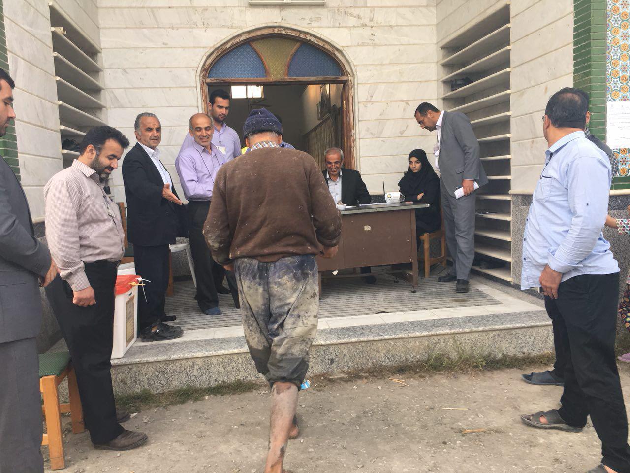 حضور کشاورزان مازندرانی در انتخابات مجلس+ تصاویر