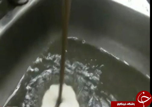 شهروندخبرنگار؛آب شرب سیاه‌ رنگ با بوی نامطبوع + فیلم
