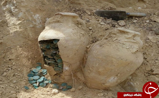 کشف ۱۹ کوزه پر از سکه به ارزش ۱.۷۰۰ میلیون یورو+ تصاویر