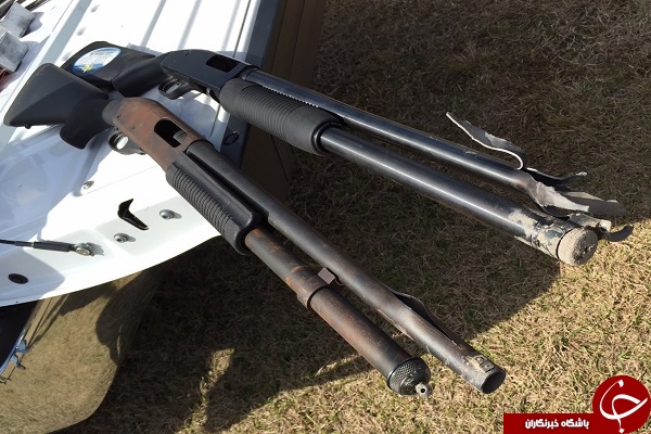 نبرد تک تیرانداز کالیبر 0.50 با  Shotgun Barrels + فیلم و عکس