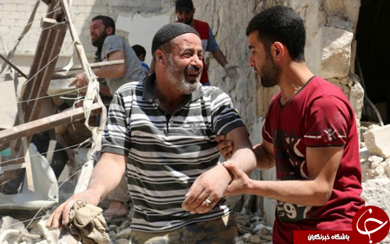 نابودی بیمارستان القدس حلب+ تصاویر
