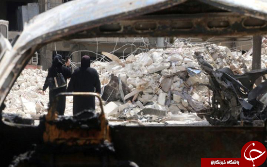 نابودی بیمارستان القدس حلب+ تصاویر