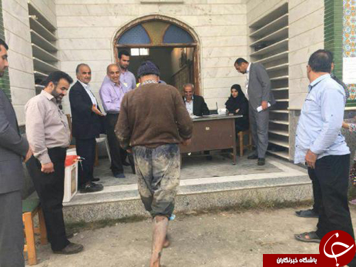ساده ترین عکس انتخابات دیروز