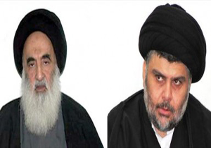 دیدار مقتدی صدر با آیت&zwnj;الله سیستانی در نجف