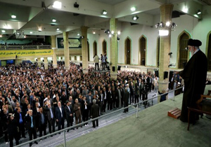 دیدار رهبرمعظم انقلاب با فرهنگیان سیستان و بلوچستان