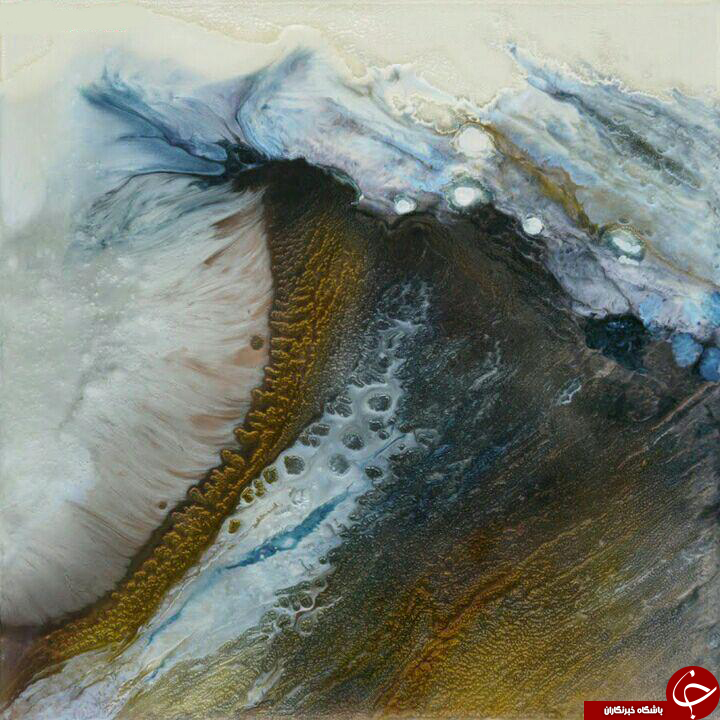 نگاهی به موج های خروشان دردل شیشه  +تصاویر
