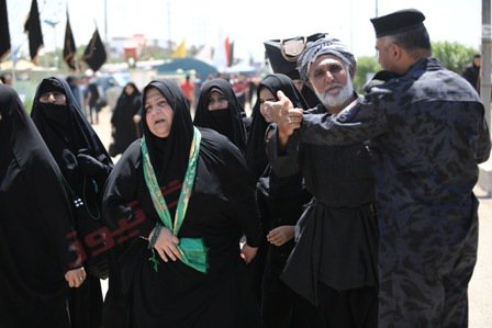 گزارش تصویری از مسیر راهپیمایی زائران امام موسی کاظم (ع)
