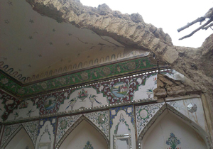 شهروندخبرنگار اصفهان؛خانه خان در حال نابودی + تصاویر