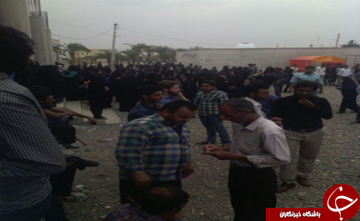 سخنرانی احمدی نژاد در مصلای جیرفت + تصاویر