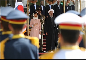50 ساعت پركار اما مفید برای رئیس جمهور كره در تهران