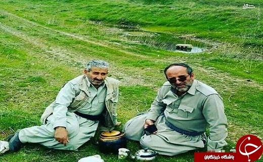 آخرین عکس شهیدی که دیروز روی مین رفت