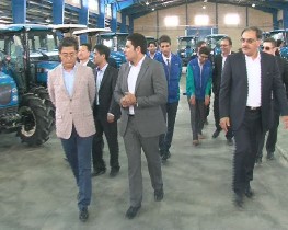 تولید تراکتور در زرندیه با همکاری کره جنوبی