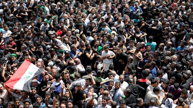 کاظمین در ماتم عزای امام هفتم شیعیان+ تصاویر