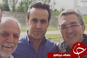 حضور جادوگر در تمرين سرخپوشان+عکس