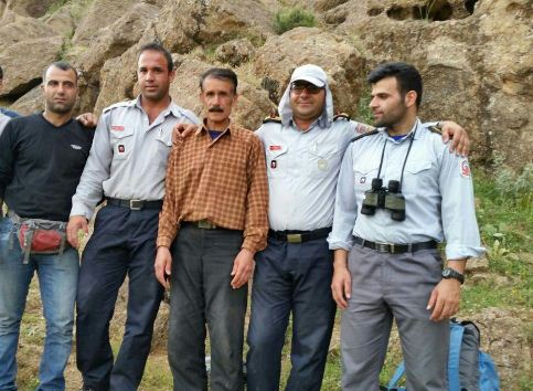 نجات فرد گرفتار در مخمل کوه خرم آباد