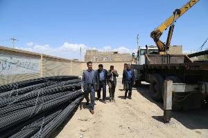 نخستین تولیدات میلگرد کارخانه مجتمع فولاد بافق
