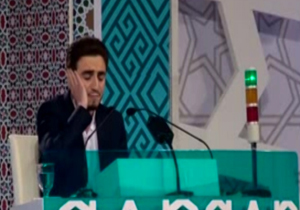 حضور قاری کشورمان در مسابقات بین‌المللی قرآن کریم + فیلم