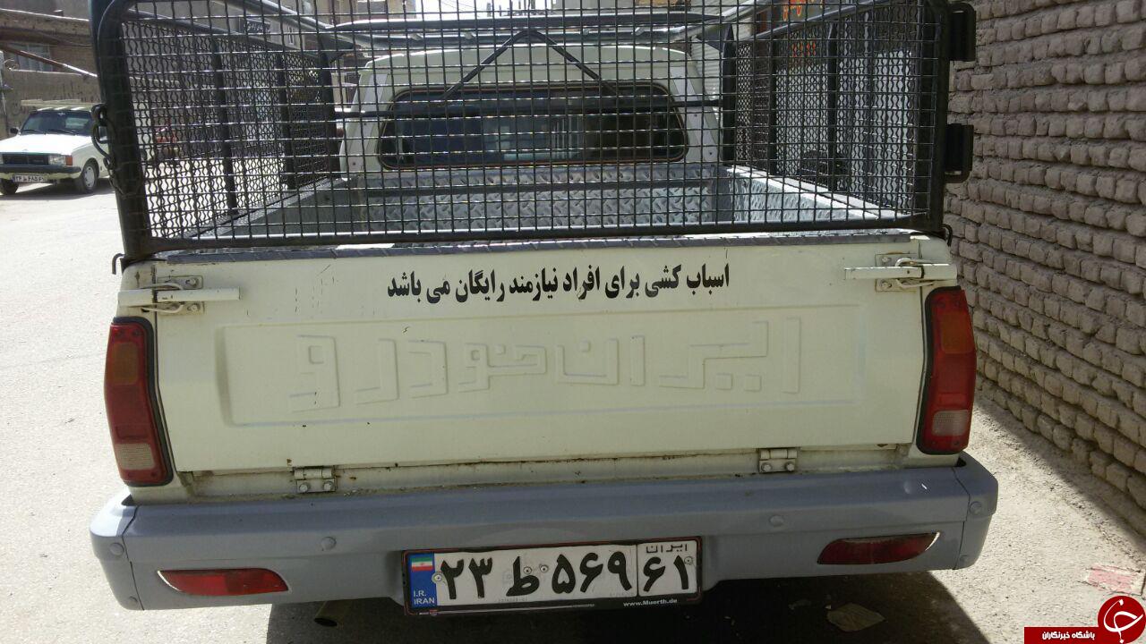 کار زیبای راننده یک وانت بار + عکس
