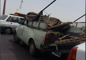 عاقبت سدمعبر در کنار جاده + فیلم