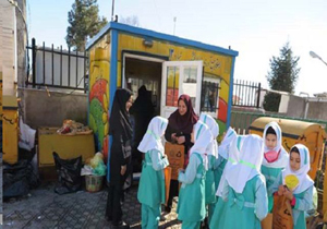 آموزش زیست محیطی به دانش آموزان بهشهری