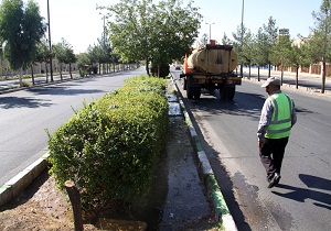 راه اندازی کاروان آبیاری در سمنان